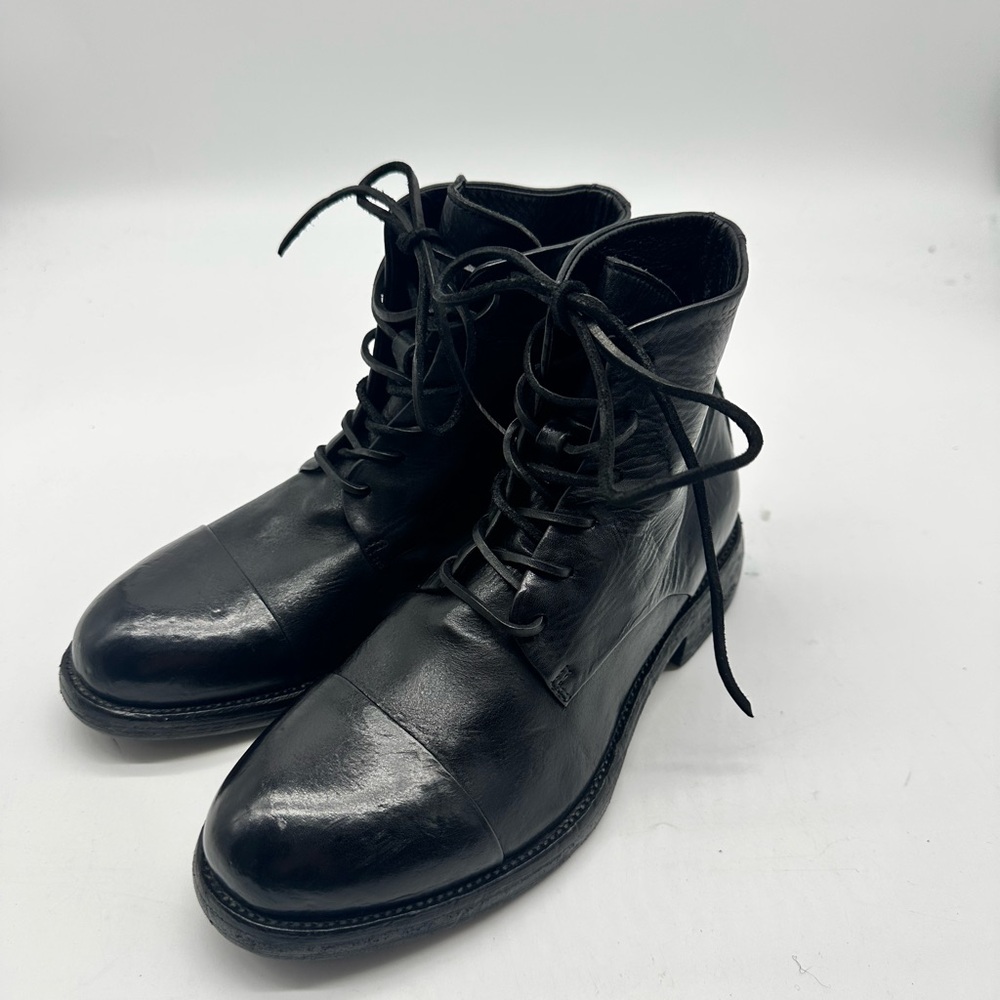 Australia Luxe Collective Black Leather Ankle Boots Women's US 8.5 | EU 39 | NWT